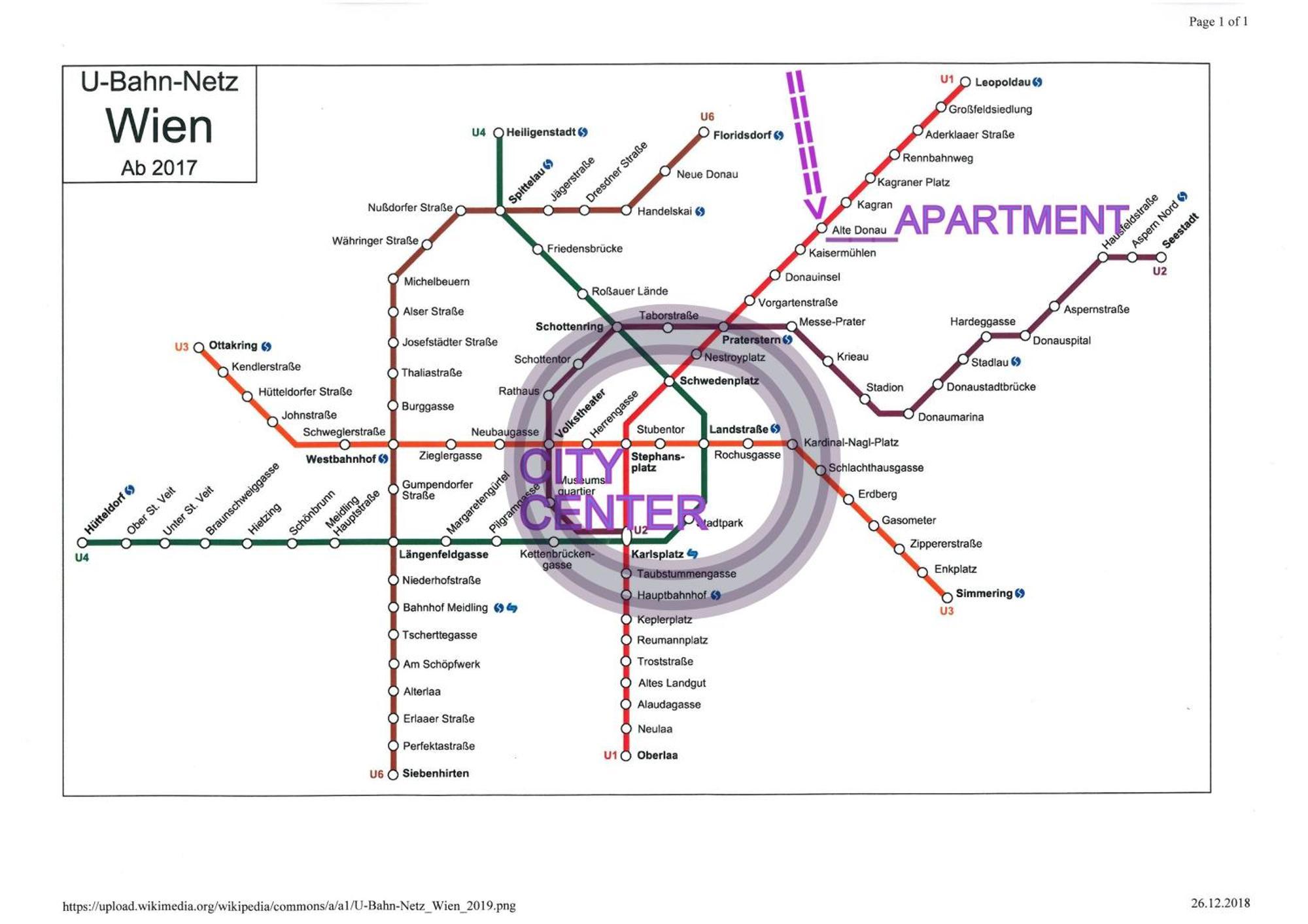 Appartamento Yuki's Place - Un-vic, Danube And Subway Near To Downtown *